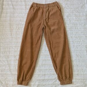 Forever 21 Tan Corduroy Pants